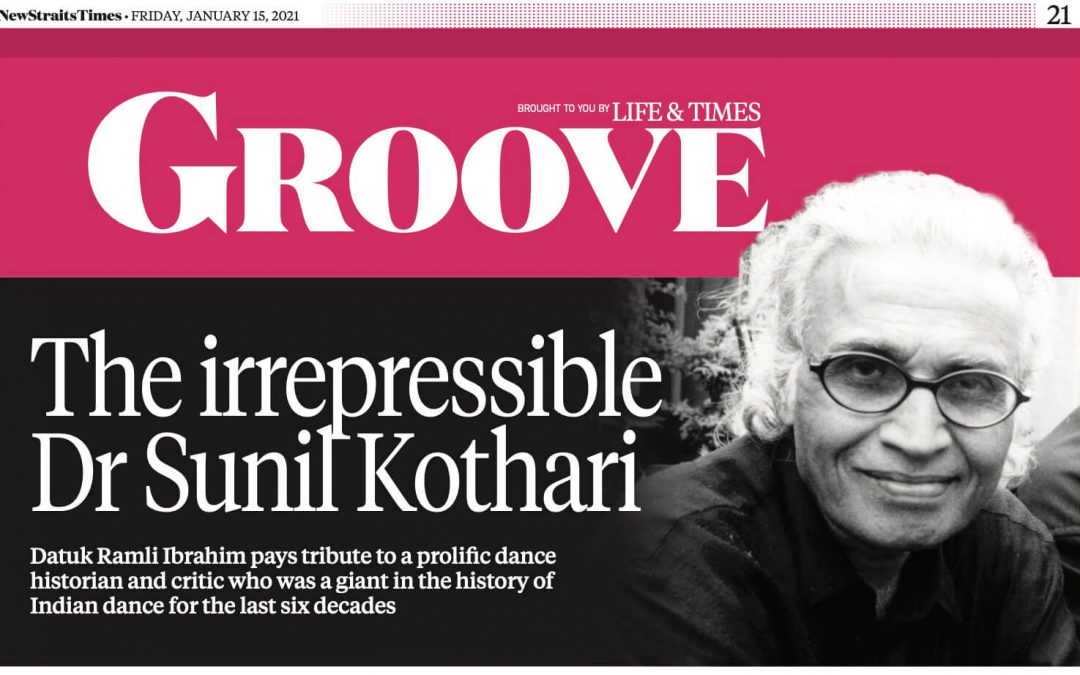 The irrepressible Dr Sunil Kothari – A Tribute