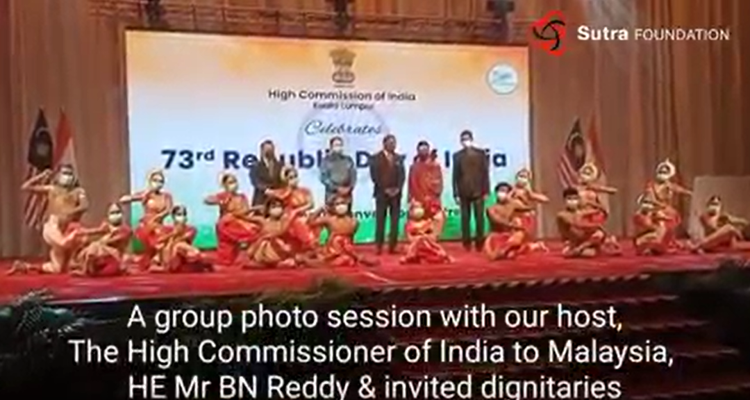Sutra Foundation performs for the 73rd India Republic Day, 2022
