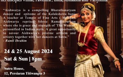 Sthree Ramaneeyatvam (Bharatanatyam) – 24 & 25 August at Sutra House