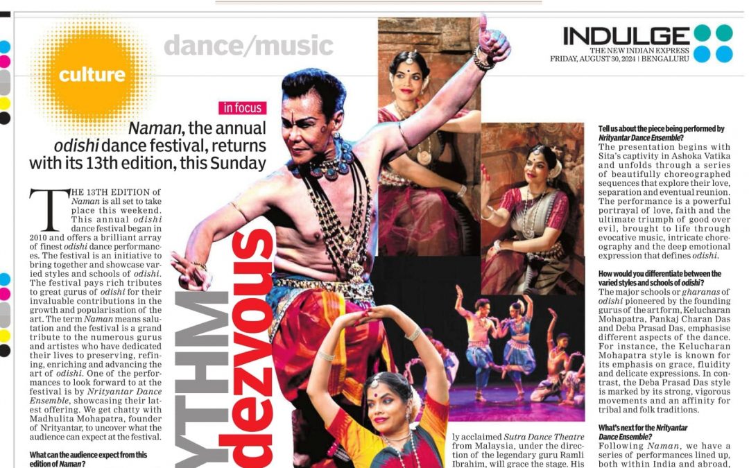 An Invitation to Odissi at the Naman Festival, Bangalore
