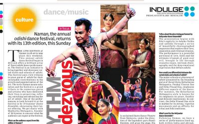 An Invitation to Odissi at the Naman Festival, Bangalore