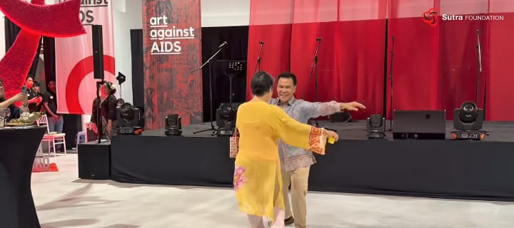 10th anniversary of AAA (Art Againts AIDS)