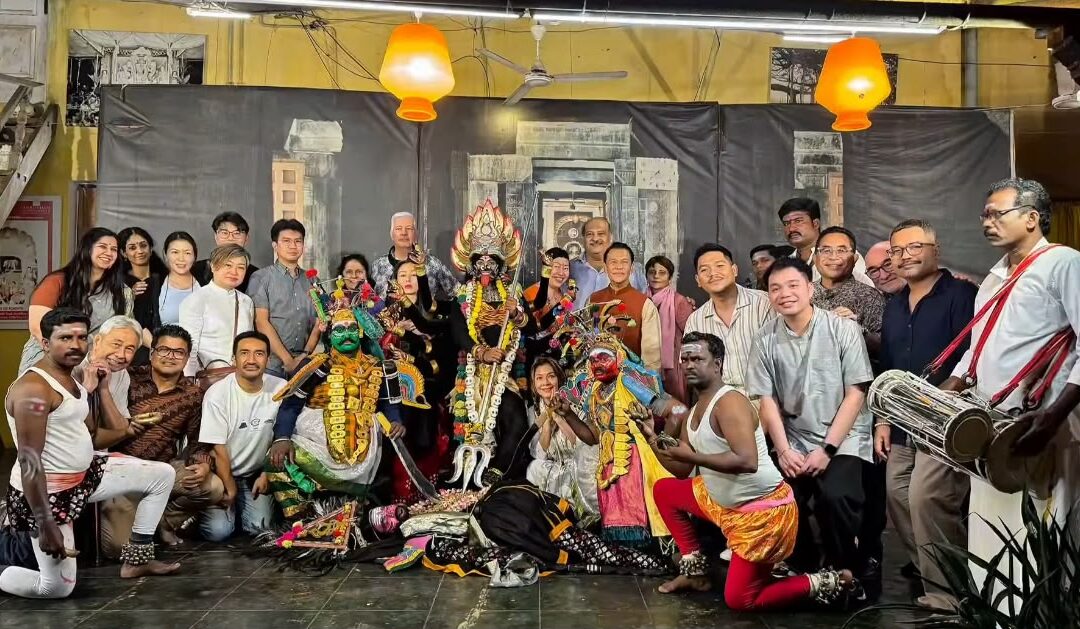 Magnificent Folk Dance Drama of Kaliyattam at Puducherry Yatra